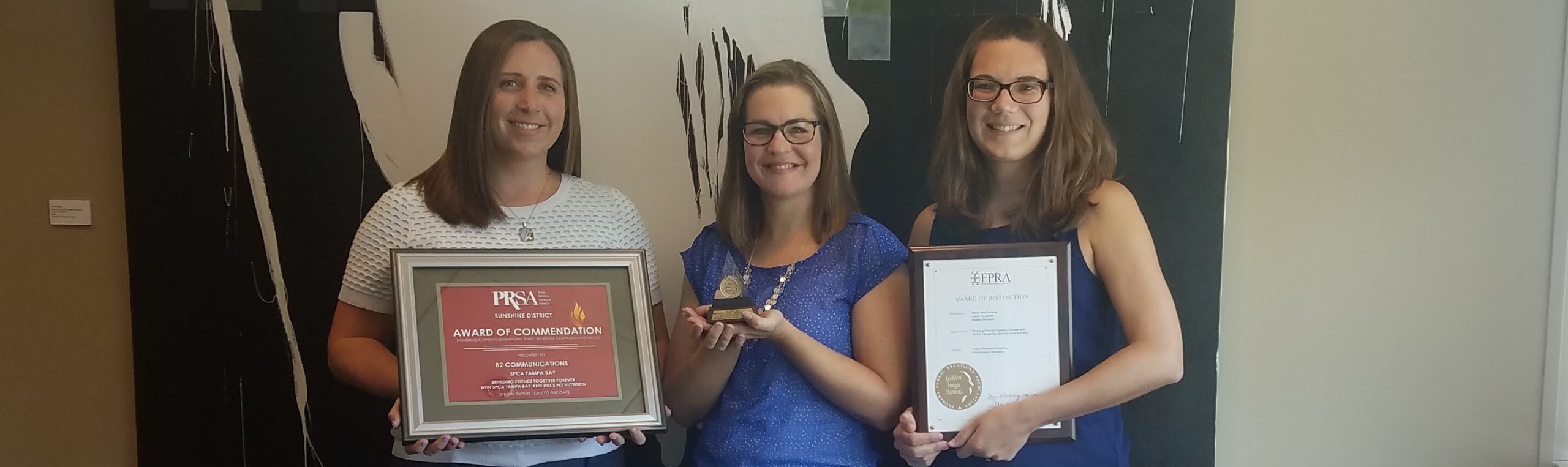 B2 Communications wins four statewide PR industry awards 