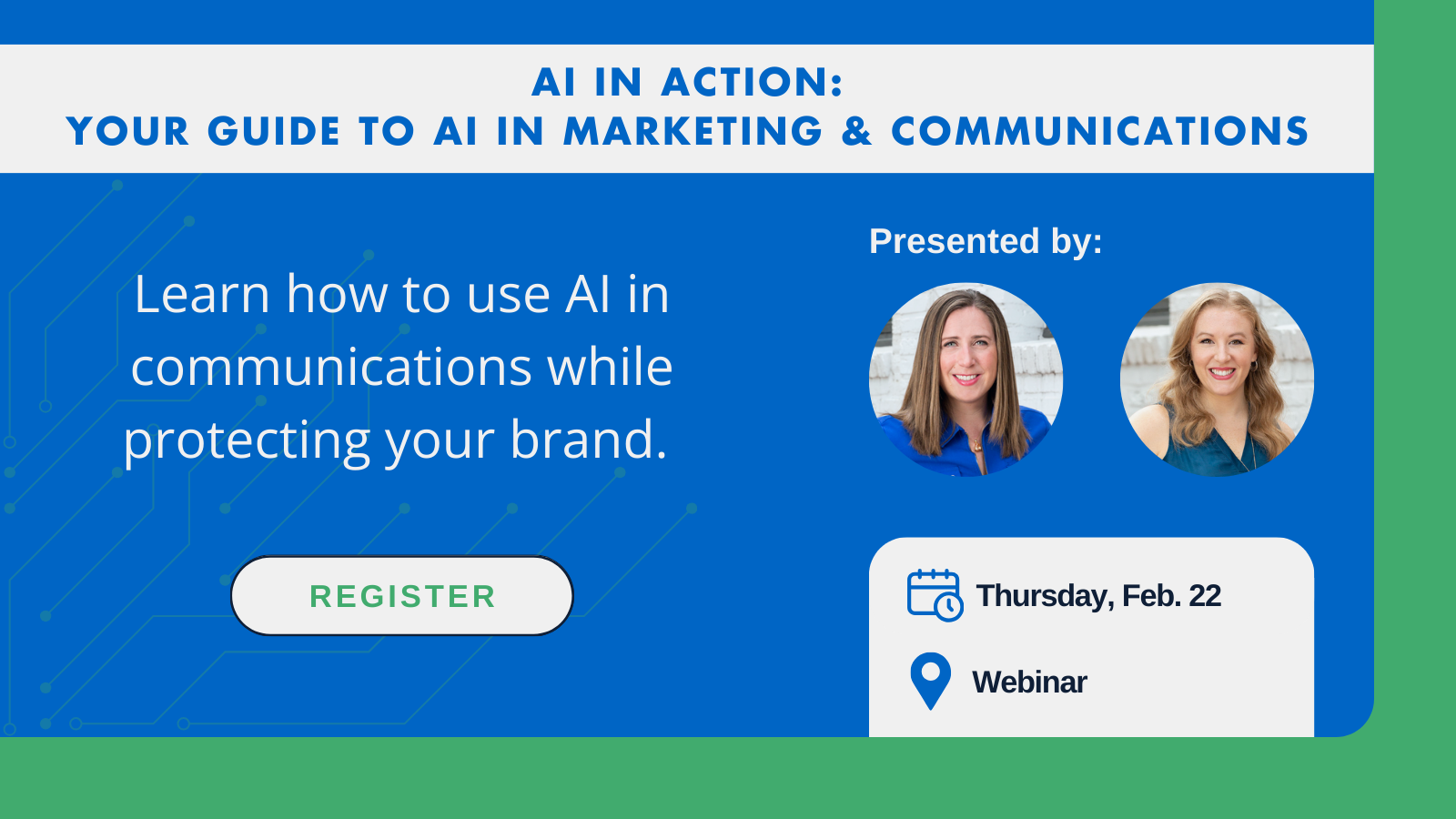 Free Webinar: Guide to AI in Marketing & Communications